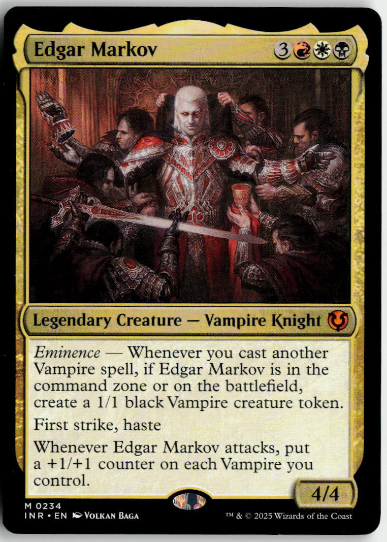 Edgar Markov - Innistrad Remastered #234 - Near Mint - Normal