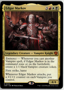 Edgar Markov - Innistrad Remastered #234 - Near Mint - Normal
