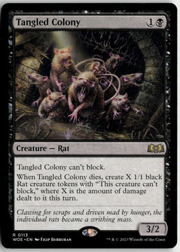 Tangled Colony - Wilds of Eldraine #113 - Near Mint - Normal