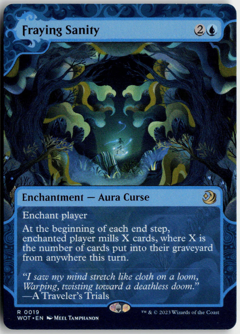 Fraying Sanity - Wilds of Eldraine: Enchanting Tales #19 - Near Mint - Normal