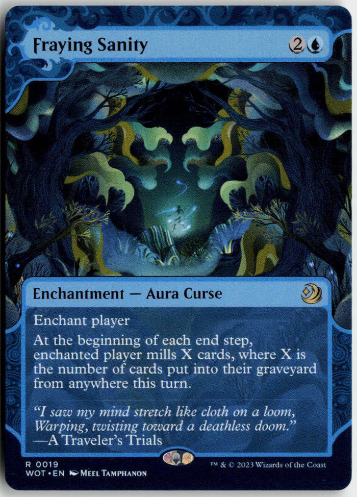 Fraying Sanity - Wilds of Eldraine: Enchanting Tales #19 - Near Mint - Normal