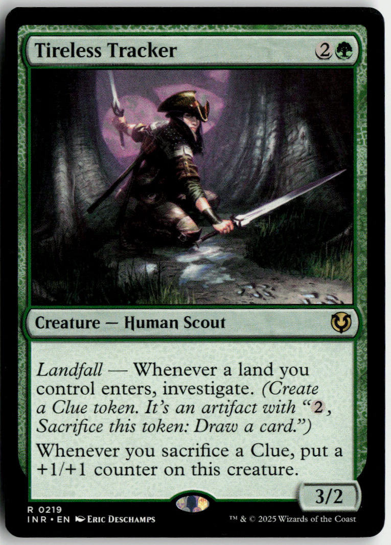 Tireless Tracker - Innistrad Remastered #219 - Near Mint - Normal