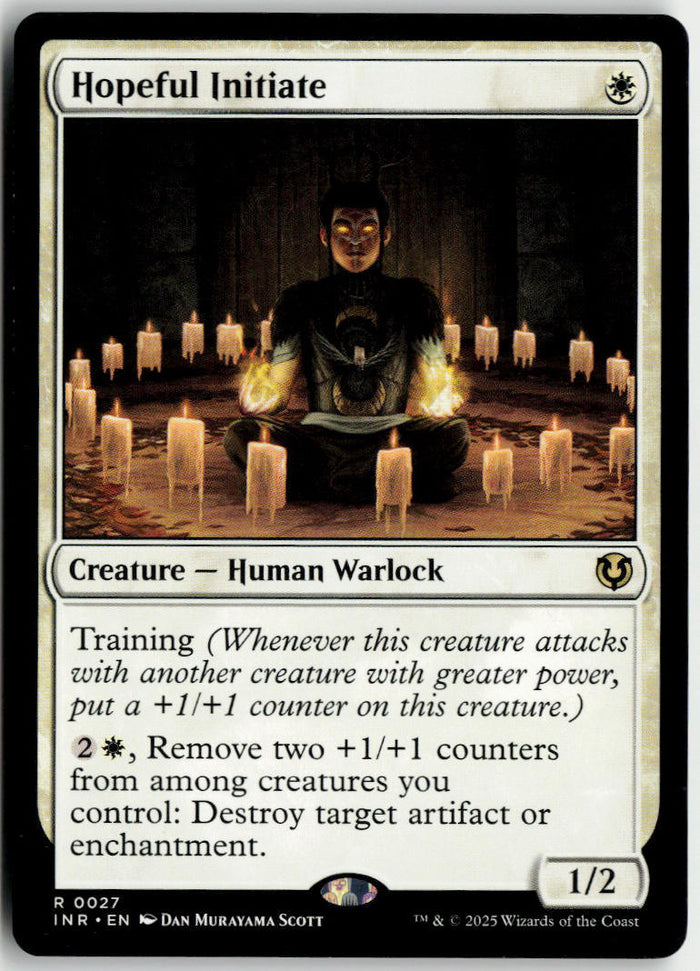 Hopeful Initiate - Innistrad Remastered #27 - Near Mint - Normal