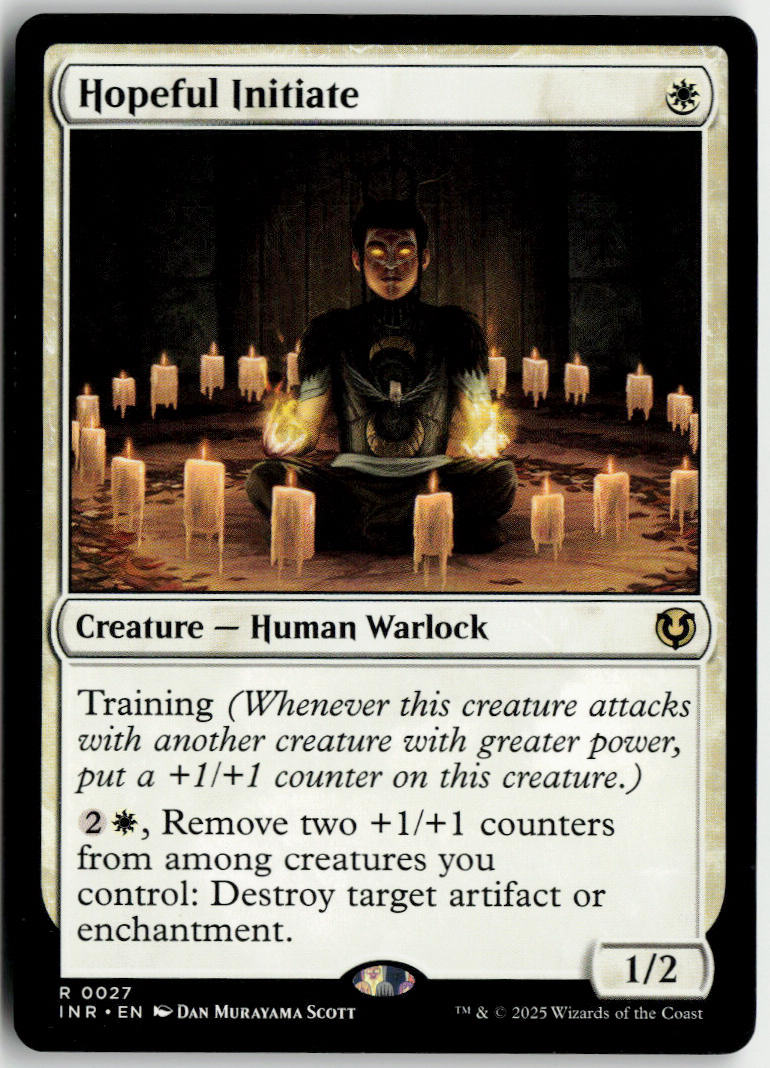 Hopeful Initiate - Innistrad Remastered #27 - Near Mint - Normal