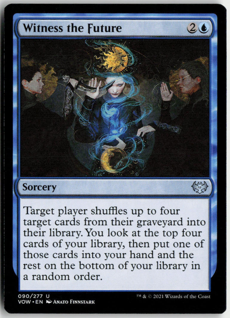 Witness the Future - Innistrad: Crimson Vow #90 - Near Mint - Normal