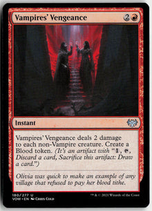 Vampires' Vengeance - Innistrad: Crimson Vow #180 - Near Mint - Normal