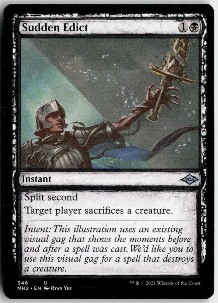Sudden Edict - Modern Horizons 2 #346 - Near Mint - Normal