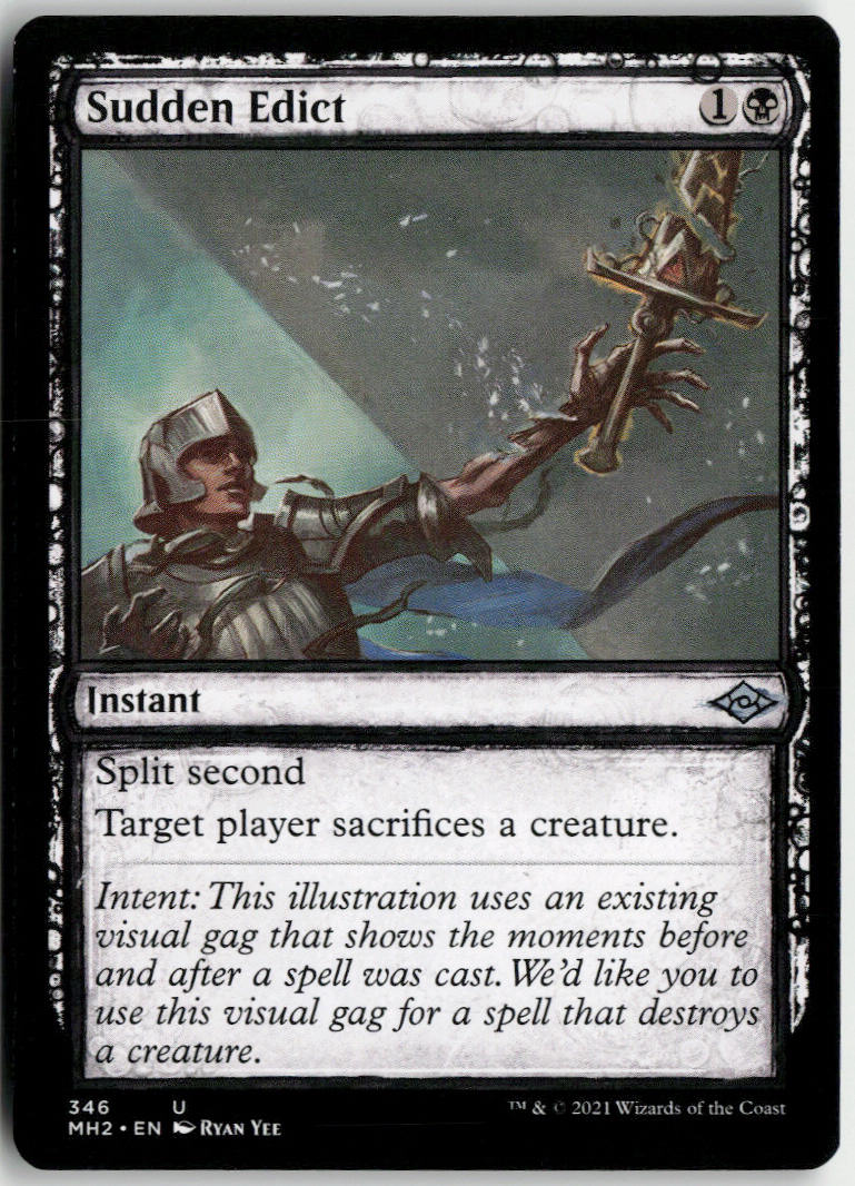 Sudden Edict - Modern Horizons 2 #346 - Near Mint - Normal
