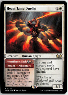 Heartflame Duelist // Heartflame Slash - Wilds of Eldraine #228 - Near Mint - Normal