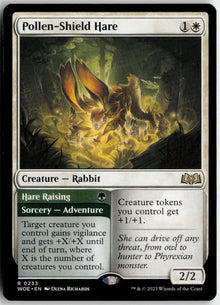 Pollen-Shield Hare // Hare Raising - Wilds of Eldraine #233 - Near Mint - Normal