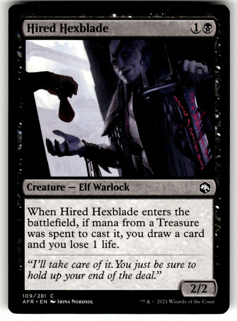 Hired Hexblade #109