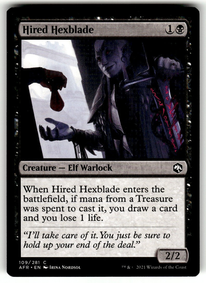 Hired Hexblade #109