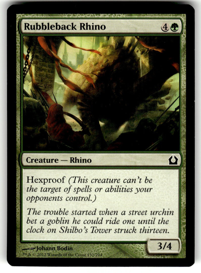 Rubbleback Rhino #132