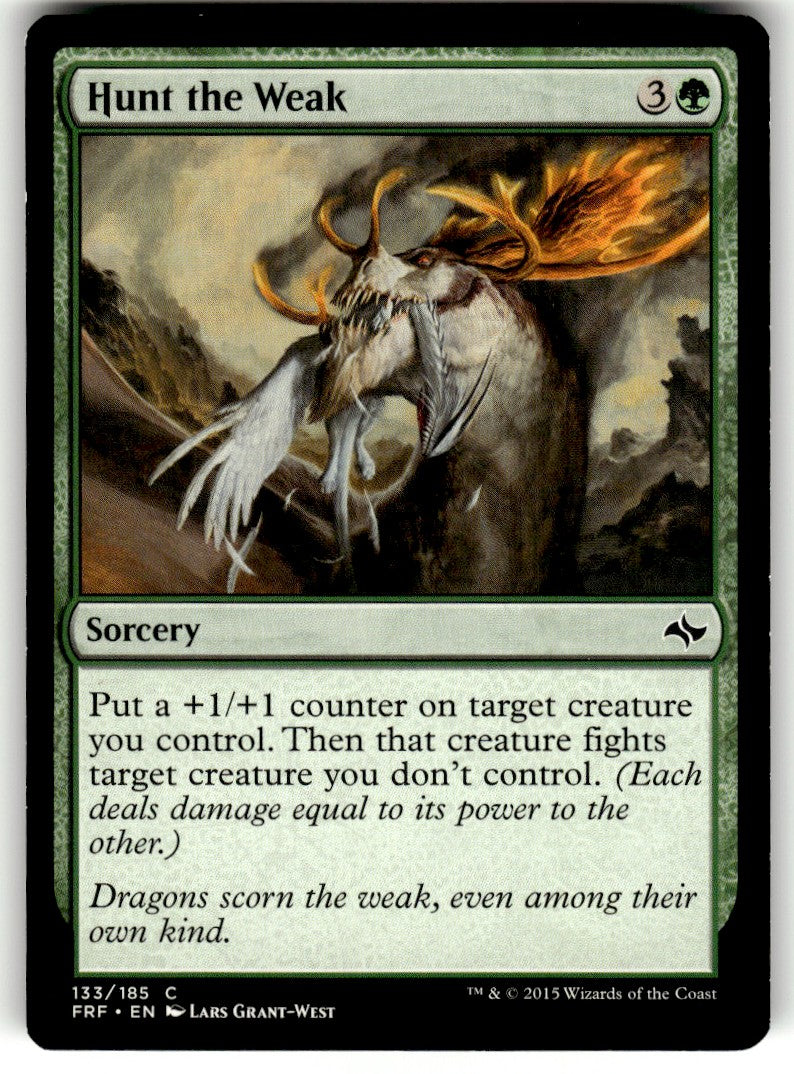 Hunt the Weak #133