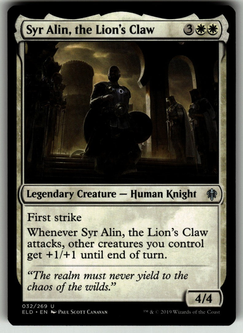 Syr Alin, the Lion's Claw #32