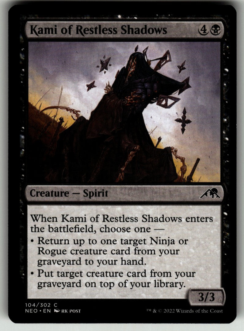 Kami of Restless Shadows #104