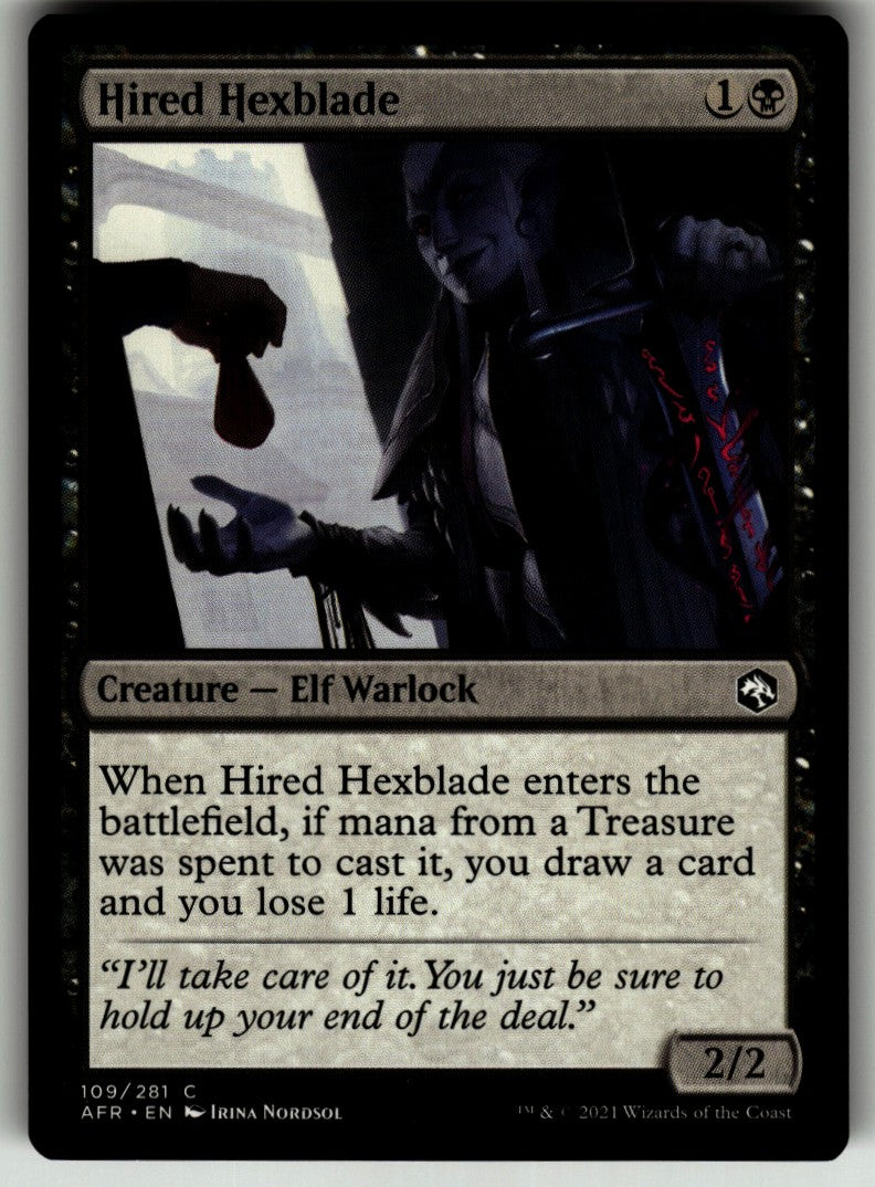 Hired Hexblade #109