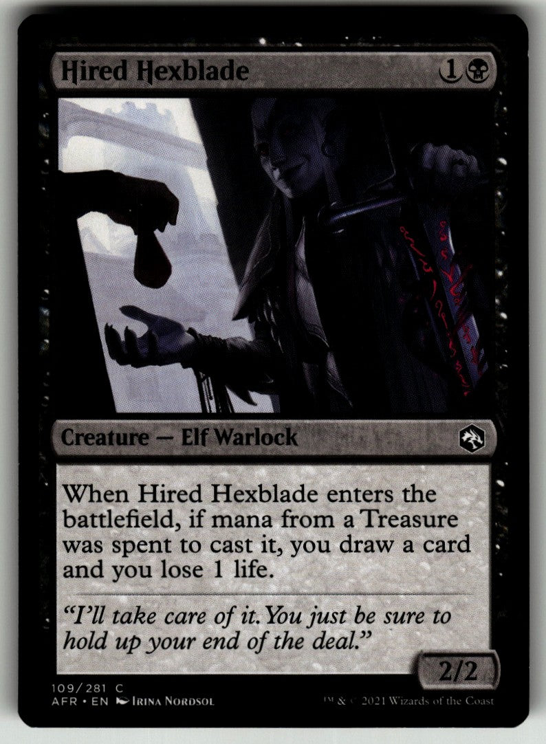 Hired Hexblade #109