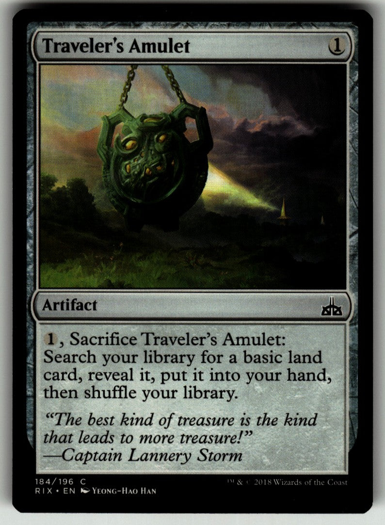 Traveler's Amulet #184
