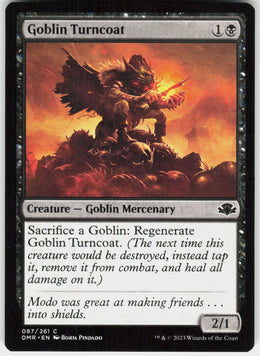 Goblin Turncoat #87 NM