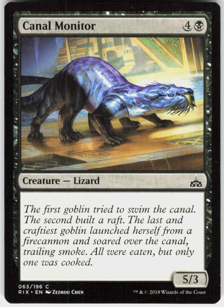 Canal Monitor #63 NM
