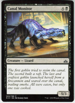 Canal Monitor #63 NM