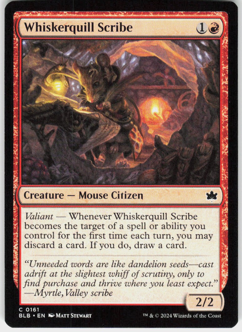 Whiskerquill Scribe #161 NM