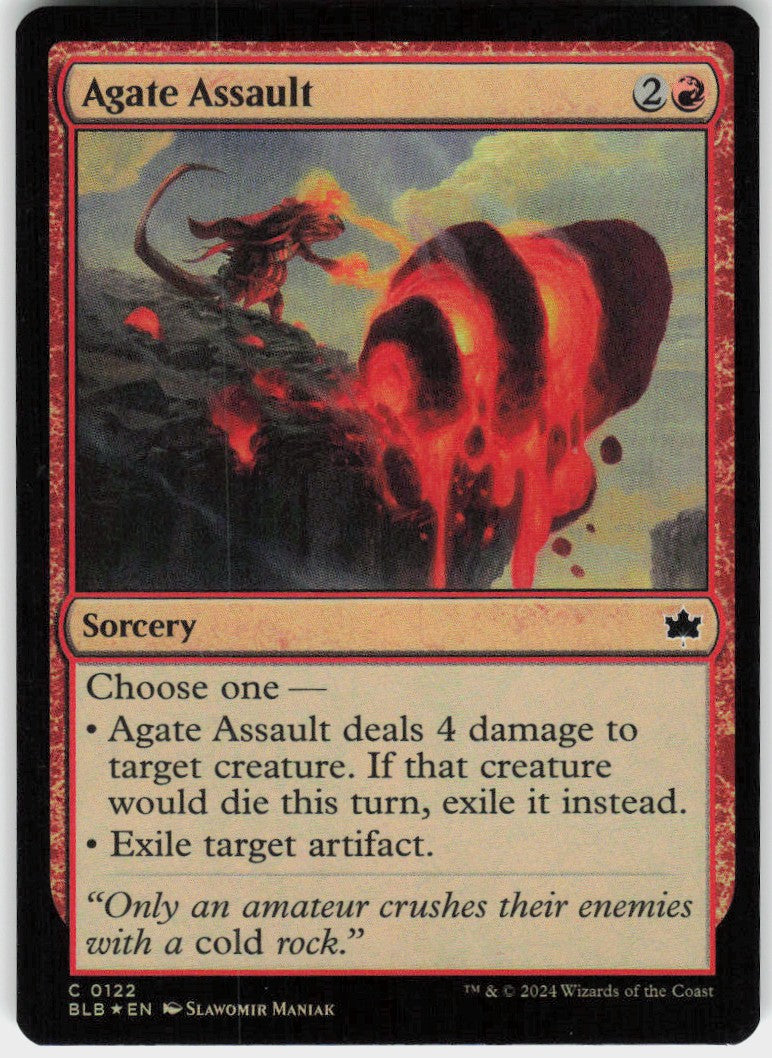 Agate Assault #122 NM