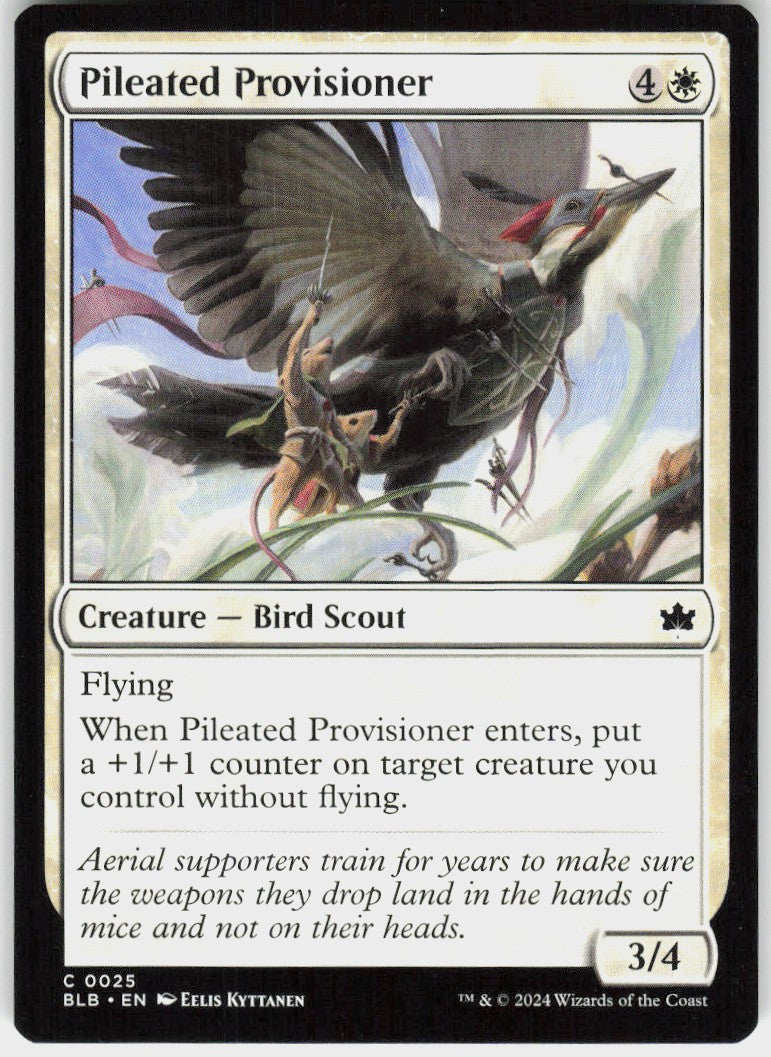 Pileated Provisioner #25 NM