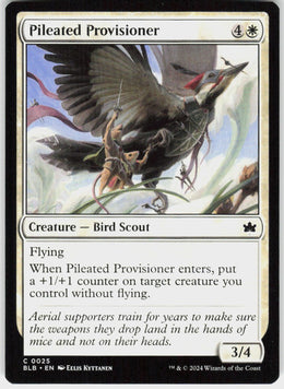 Pileated Provisioner #25 NM