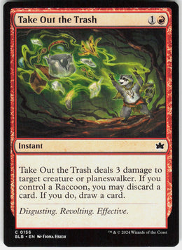 Take Out the Trash #156 NM