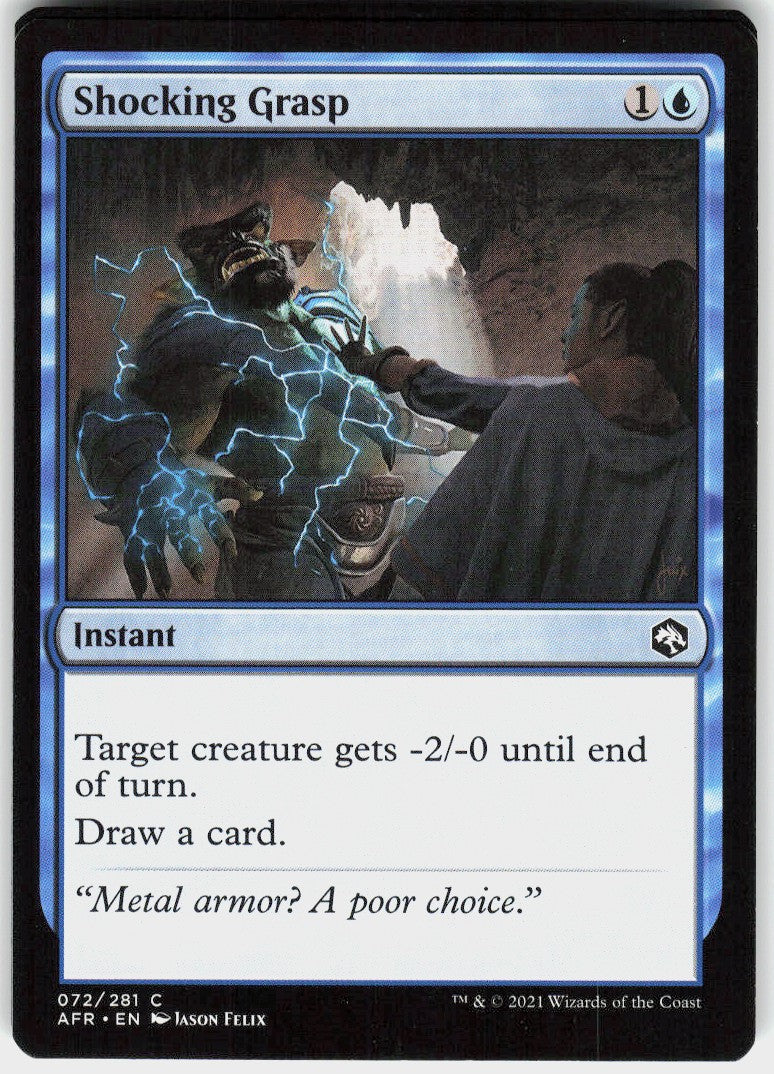 Shocking Grasp #72 NM