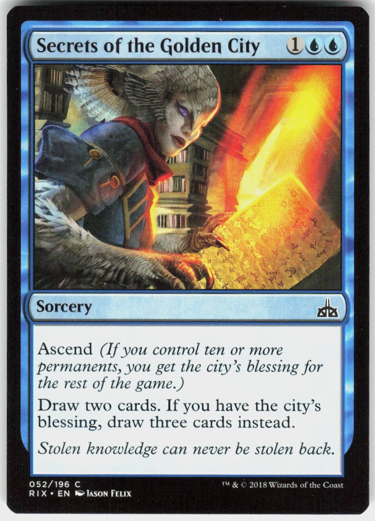 Secrets of the Golden City #52 NM