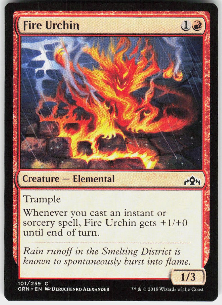 Fire Urchin #101 NM