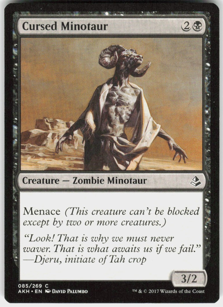 Cursed Minotaur #85 NM