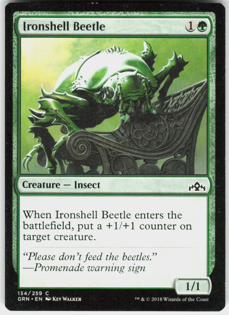 Ironshell Beetle #134 NM