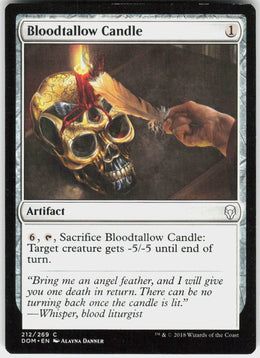 Bloodtallow Candle #212 NM