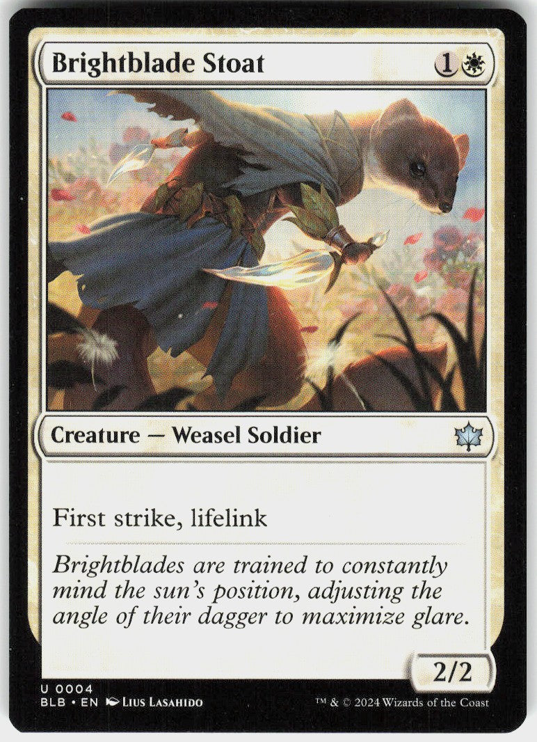 Brightblade Stoat #4 NM