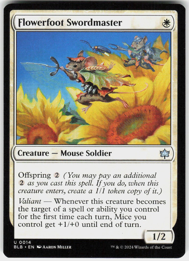 Flowerfoot Swordmaster #14 NM