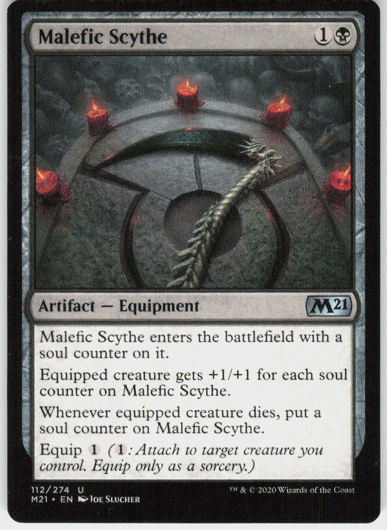 Malefic Scythe #112 NM