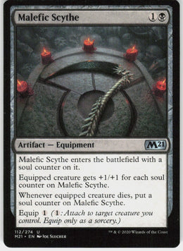 Malefic Scythe #112 NM