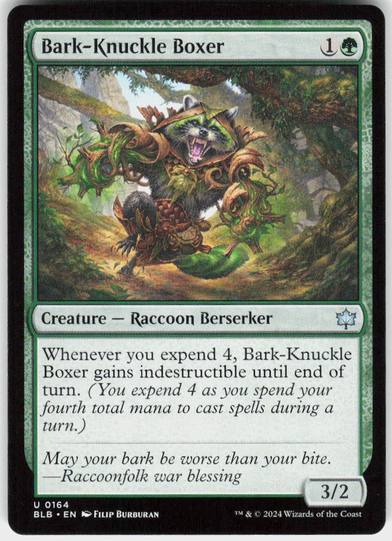 Bark-Knuckle Boxer #164 NM
