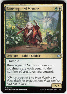 Burrowguard Mentor #206 NM