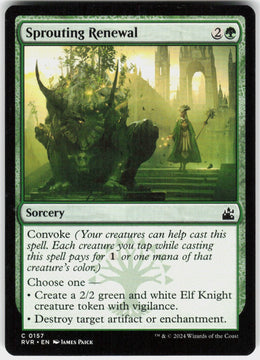 Sprouting Renewal #157 NM