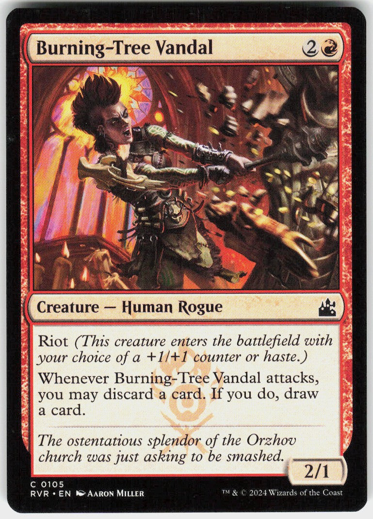 Burning-Tree Vandal #105 NM