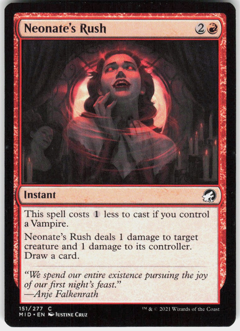 Neonate's Rush #151 NM
