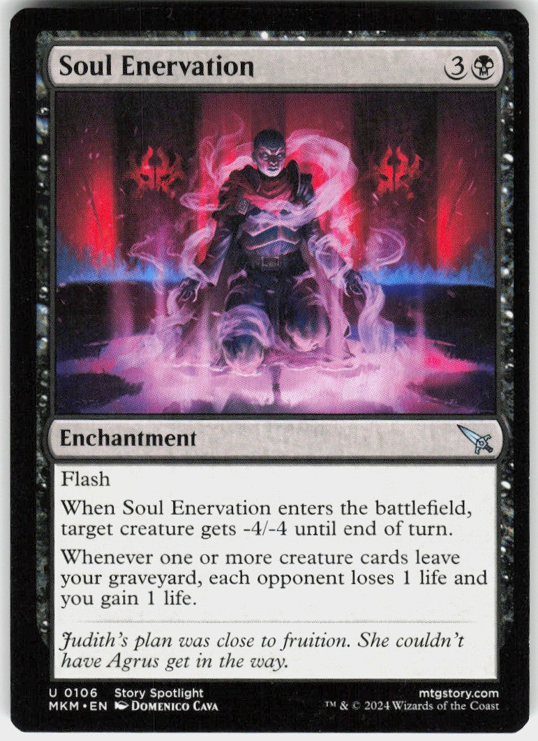 Soul Enervation #106 NM
