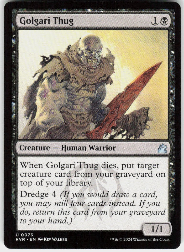 Golgari Thug #76 NM