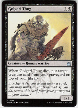 Golgari Thug #76 NM