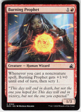 Burning Prophet #104 NM